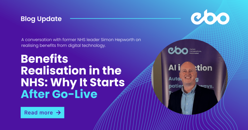 Simon Hepworth, Director of Customer Success at EBO