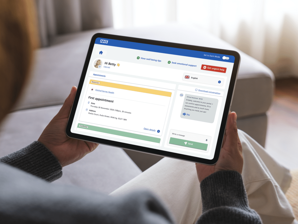 CSH Surrey chooses EBO's AI Patient Portal