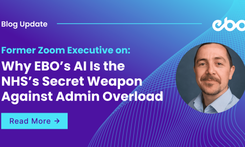 Ash Thornley-Davies, former Healthcare Account Executive at Zoom and now Healthcare Director at EBO